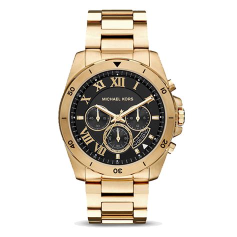 gold michael kors men watch|Michael Kors men's watches black.